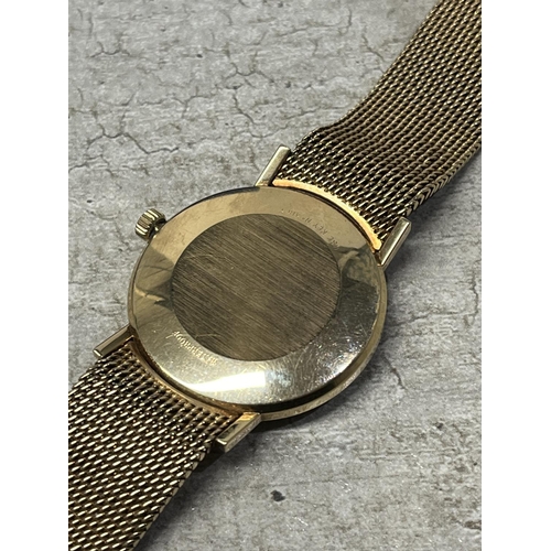 181 - 9CT GOLD TISSOT VIZODATE SEASTAR 7 WATCH IN WORKING ORDER BUT WOULD BENEFIT FROM A SERVICE A VERY AT... 