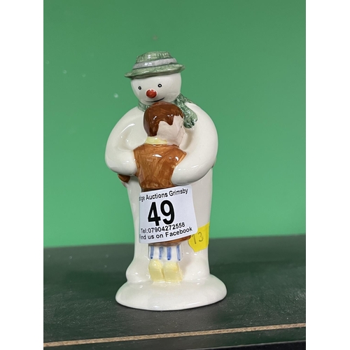 49 - ROYAL DOULTON THE SNOWMAN GIFT COLLECTION 