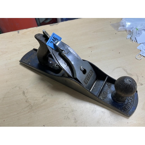 246 - RECORD WOODWORKING PLANE NUMBER 5.5