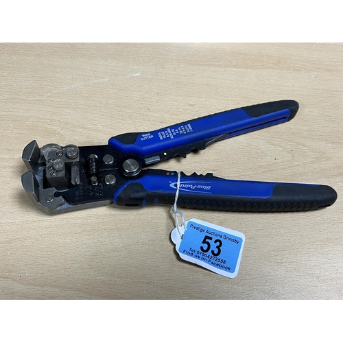 53 - BLU POINT WIRE CUTTER/STRIPPER