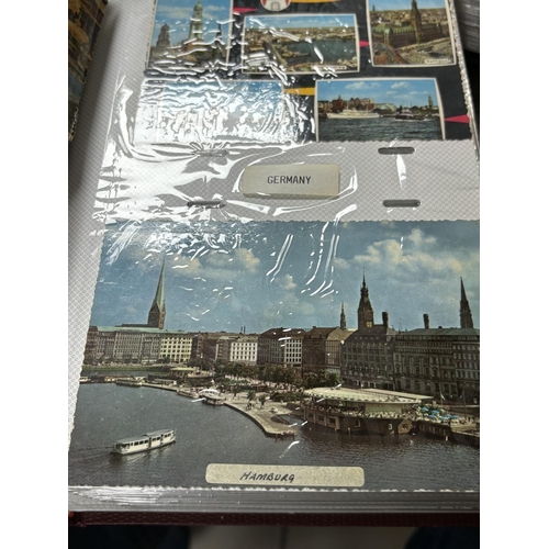 10 - POSTCARD ALBUM GERMANY, GIBRALTER, HOLLAND, ISRAEL, ITALY & LIECHENSTEIN