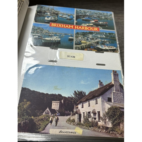 11 - POSTCARD ALBUM ENGLISH COUNTY'S