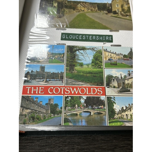 11 - POSTCARD ALBUM ENGLISH COUNTY'S