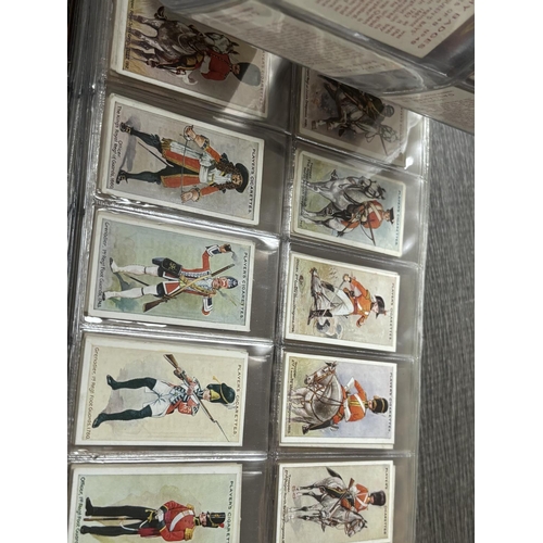 122 - ALBUM OF CIGARETTE CARD SETS AS SHOWN ON INVENTORY