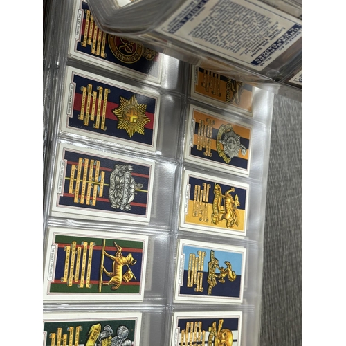 122 - ALBUM OF CIGARETTE CARD SETS AS SHOWN ON INVENTORY