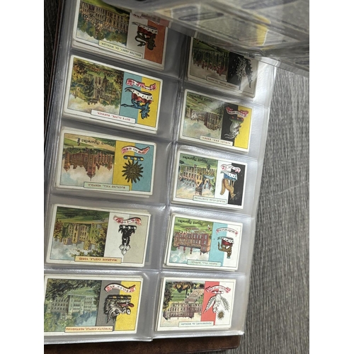 124 - ALBUM OF CIGARETTE CARD SETS AS SHOWN ON INVENTORY