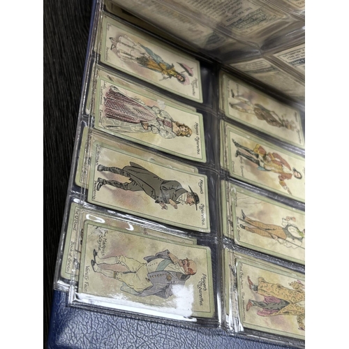 125 - ALBUM OF CIGARETTE CARD SETS AS SHOWN ON INVENTORY