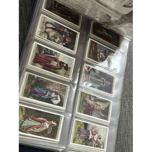 125 - ALBUM OF CIGARETTE CARD SETS AS SHOWN ON INVENTORY