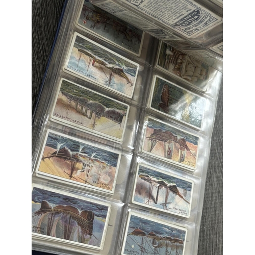 125 - ALBUM OF CIGARETTE CARD SETS AS SHOWN ON INVENTORY