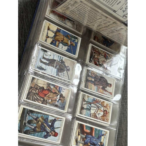 125 - ALBUM OF CIGARETTE CARD SETS AS SHOWN ON INVENTORY