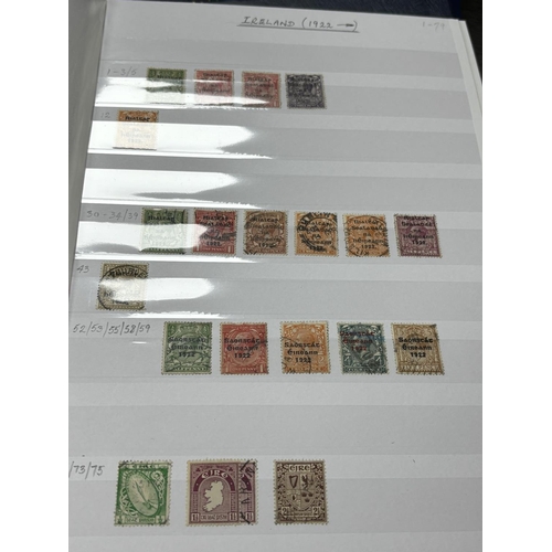 139 - 5 X STAMP ALBUMS CZECHOSLAVAKIA X2, CEYLON, IRAQ, IRELAND