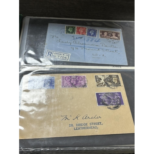 14 - LARGE FIRST DAY COVER ALBUM MAINLY 1970'S