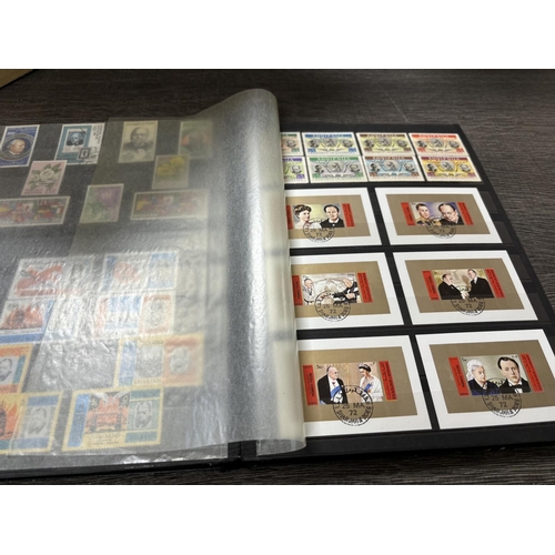 17 - ALBUM FULL OF WINSTON CHURCHILL STAMPS