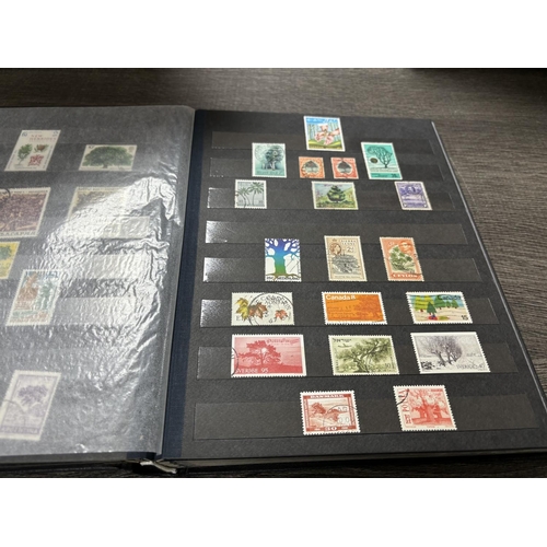 19 - STAMP ALBUM FULL OF TREE STAMPS