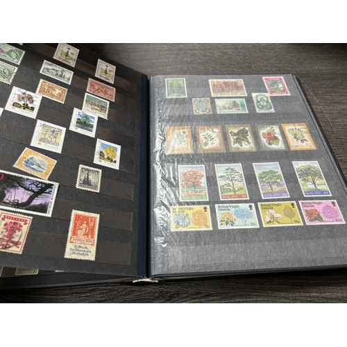 19 - STAMP ALBUM FULL OF TREE STAMPS