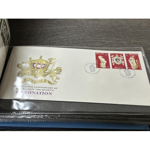 24 - FOLDER OF SILVER JUBILEE FIRST DAY COVERS