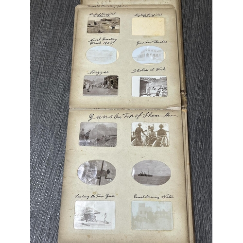 280 - PHOTO ALBUM WHICH INCLUDES MILITARY 1ST WORLD WAR