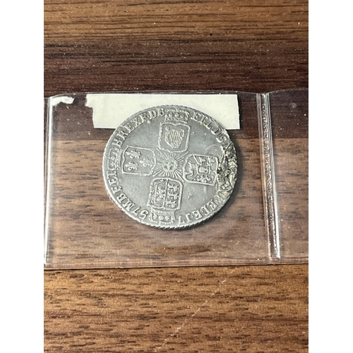 316 - 5 X EARLY SILVER SIXPENCES 1587, 1728, 1757, 1767, 1820