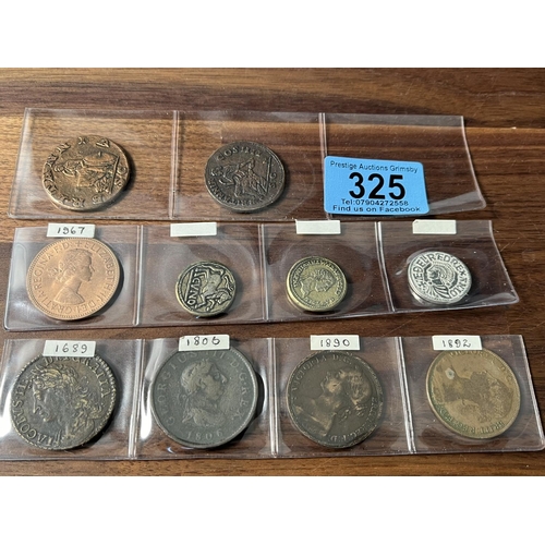 325 - INTERESTING COINS FOUND IN THE COLLECTION