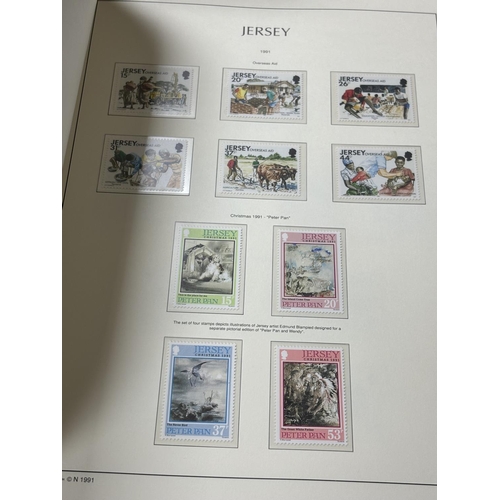 38 - WELL PRESENTED STAMP ALBUM OF CHANNEL ISLANDS STAMPS