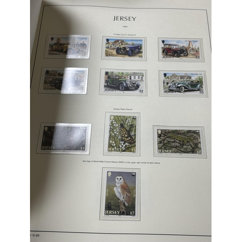 38 - WELL PRESENTED STAMP ALBUM OF CHANNEL ISLANDS STAMPS