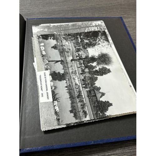 40 - ALBUM OF GEORGE SKELTONS SKETCHES & PICTURES OF OLD GRIMSBY THROUGH THE EARLY PART OF THE 1900'S