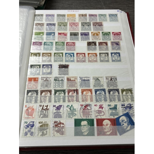 41 - STAMPS OF THE WORLD ALBUM AS SEEN IN THE PICTURES