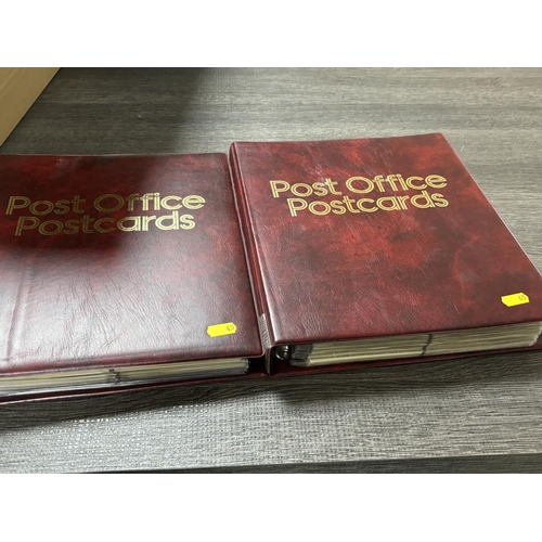 45 - 2 ALBUMS OF POST OFFICE POSTCARDS