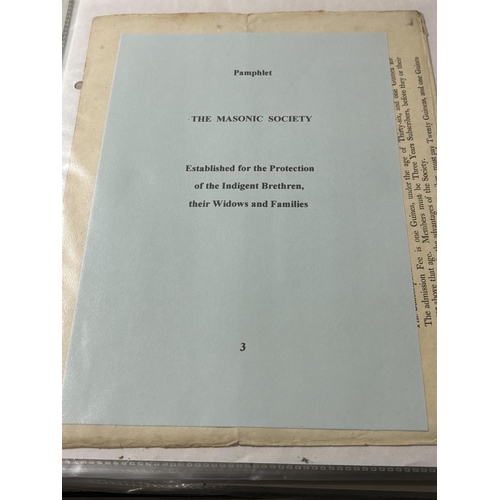 47 - MATTHEW BARNETT 1781-1833 CORRESPONDANCE INCLUDING INFORMATION, PERSONAL LETTERS & MORE MASONS INTER... 