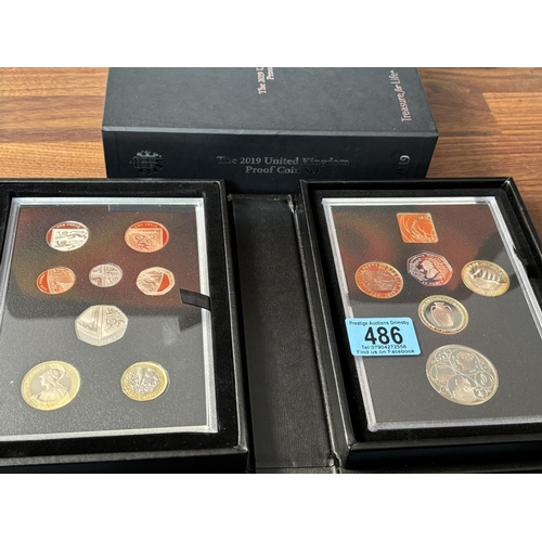 486 - 2019 UK PROOF COIN SET