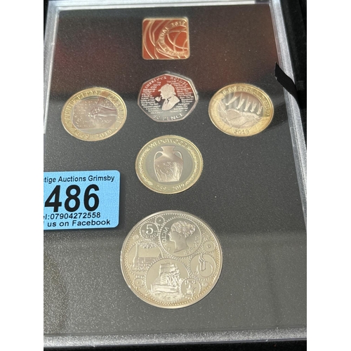 486 - 2019 UK PROOF COIN SET