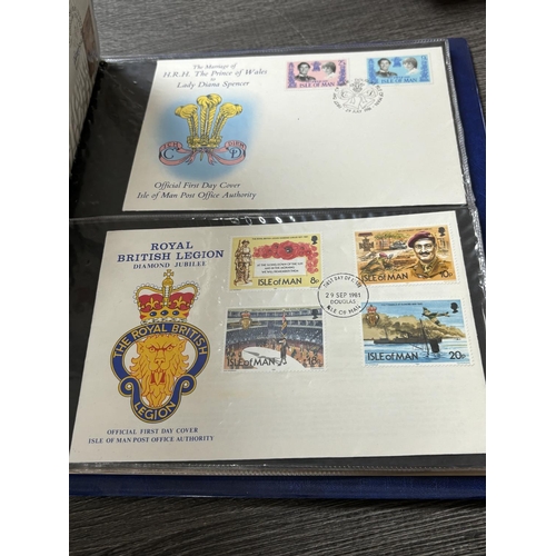 58 - ALBUM OF FIRST DAY COVERS 1973-1985