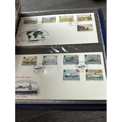 58 - ALBUM OF FIRST DAY COVERS 1973-1985