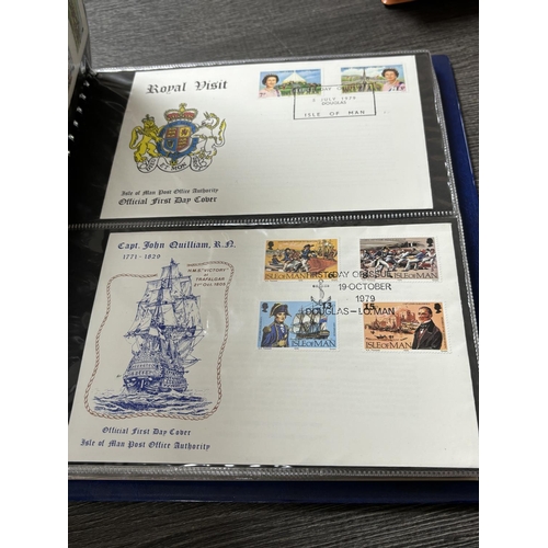 58 - ALBUM OF FIRST DAY COVERS 1973-1985