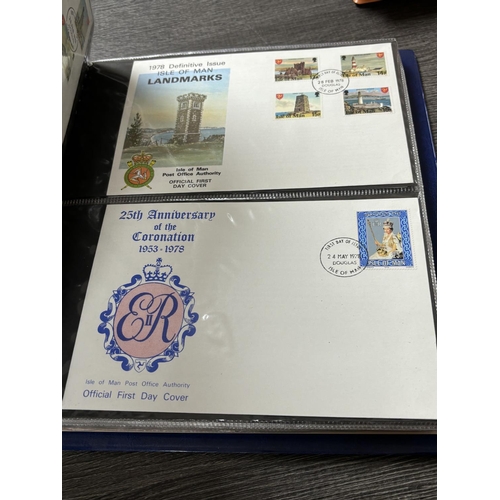 58 - ALBUM OF FIRST DAY COVERS 1973-1985