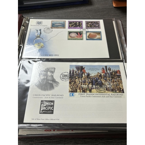 60 - ALBUM OF FIRST DAY COVERS 1993-1996