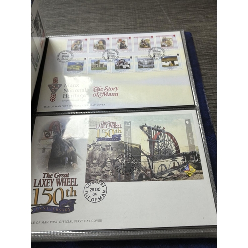 61 - ALBUM OF FIRST DAY COVERS 2002-2005