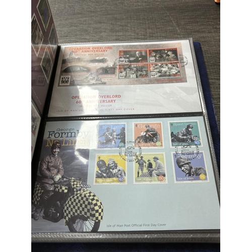 61 - ALBUM OF FIRST DAY COVERS 2002-2005