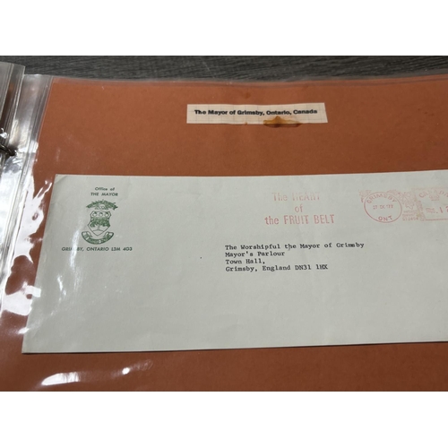 63 - FOLDER OF GOVERNMENT DEPARTMENT MAIL & ROYAL NAVY INCLUDING POSTAL STAMPS