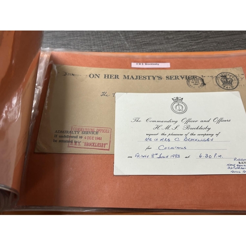 63 - FOLDER OF GOVERNMENT DEPARTMENT MAIL & ROYAL NAVY INCLUDING POSTAL STAMPS