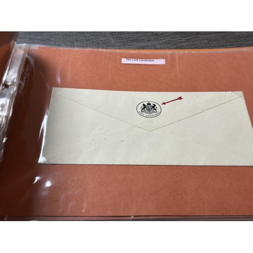 63 - FOLDER OF GOVERNMENT DEPARTMENT MAIL & ROYAL NAVY INCLUDING POSTAL STAMPS