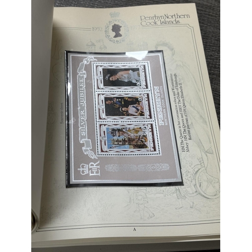 65 - SILVER JUBILEE MINT STAMPS, BLOCKS OF STAMP BOOKS OF THE COMMONWEALTH