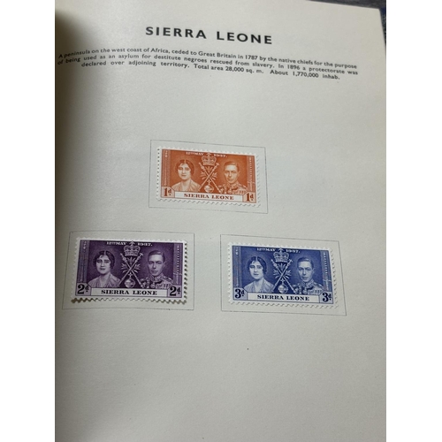 66 - CORONATION ALBUM OF COMMONWEALTH STAMPS