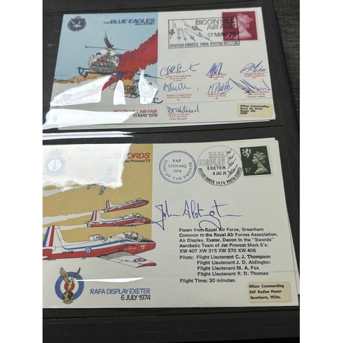 69 - ALBUM OF R.A.F AIR DISPLAY SERIES FIRST DAY COVERS