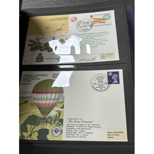 69 - ALBUM OF R.A.F AIR DISPLAY SERIES FIRST DAY COVERS