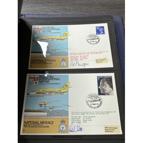 69 - ALBUM OF R.A.F AIR DISPLAY SERIES FIRST DAY COVERS