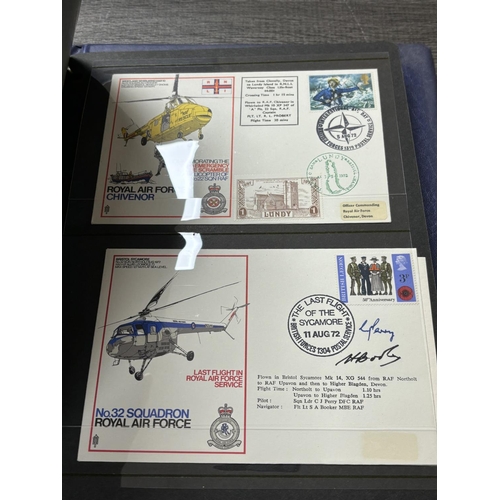 69 - ALBUM OF R.A.F AIR DISPLAY SERIES FIRST DAY COVERS