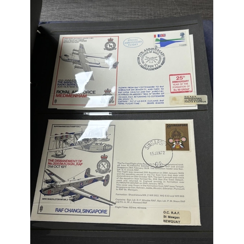 69 - ALBUM OF R.A.F AIR DISPLAY SERIES FIRST DAY COVERS