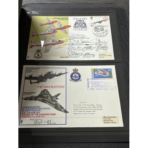 70 - ALBUM OF R.A.F MUSEUM HENDON FLOWN COVERS