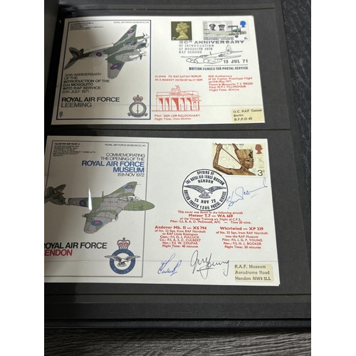 71 - ALBUM OF R.A.F MUSEUM FLOWN COVERS